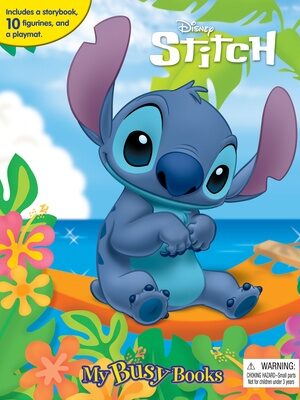Disney Lilo & Stitch My Busy Books: Storybook, 10 Figurines, Playmat