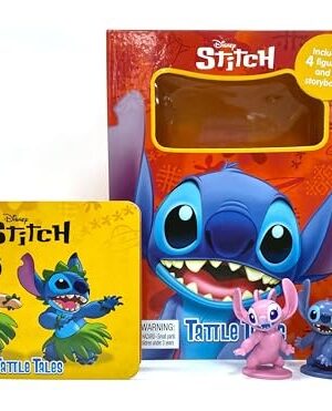 Disney Stitch Tattle Tales: Storybook and 4 Figurines