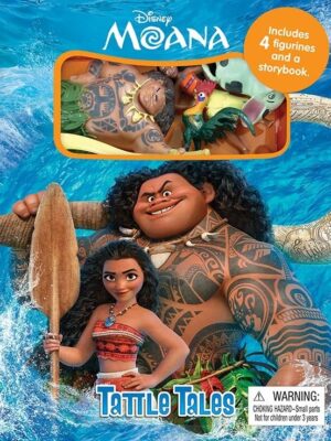 Disney Moana Tattle Tales: Storybook and 4 Figurines