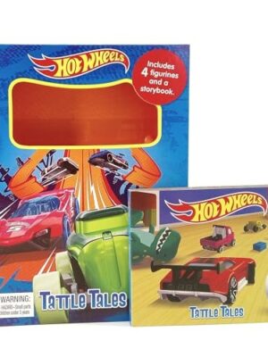 Hot Wheels Tattle Tales: Storybook and 4 Figurines