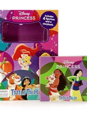 Disney Princess Tattle Tales: Storybook and 4 Figurines