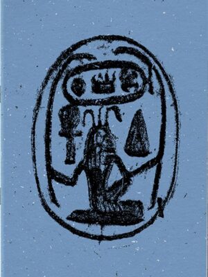 A5 Craft Blue Hieroglyph Seal Softcover