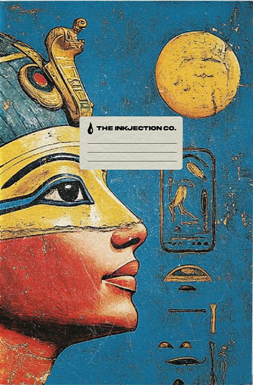 A5 Lined Egyptian Queen Profile Softcover