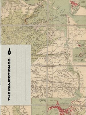 A5 Craft Antique Arabic Map Softcover