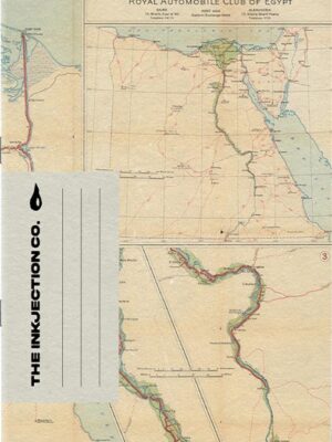 A5 Craft Vintage Egypt Road Map Softcover