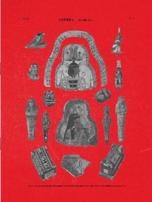 A5 Craft Red Ancient Artifacts Softcover