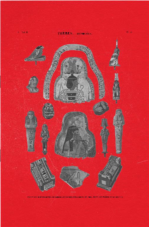 A5 Craft Red Ancient Artifacts Softcover