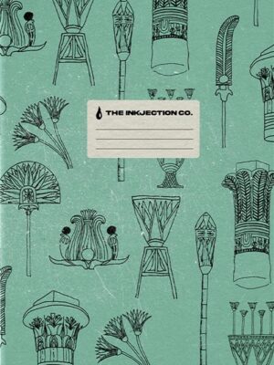 A5 Craft Mint Lotus Pattern Softcover