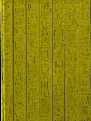 A5 Sketch Yellow Hieroglyphic Columns Hardcover